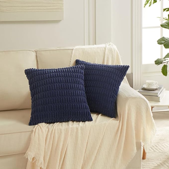 Fancy Homi 4 Packs Decorative Throw Pillow Covers - Image 6