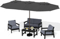 SERWALL HDPE Patio Furniture Set by SERWALL
