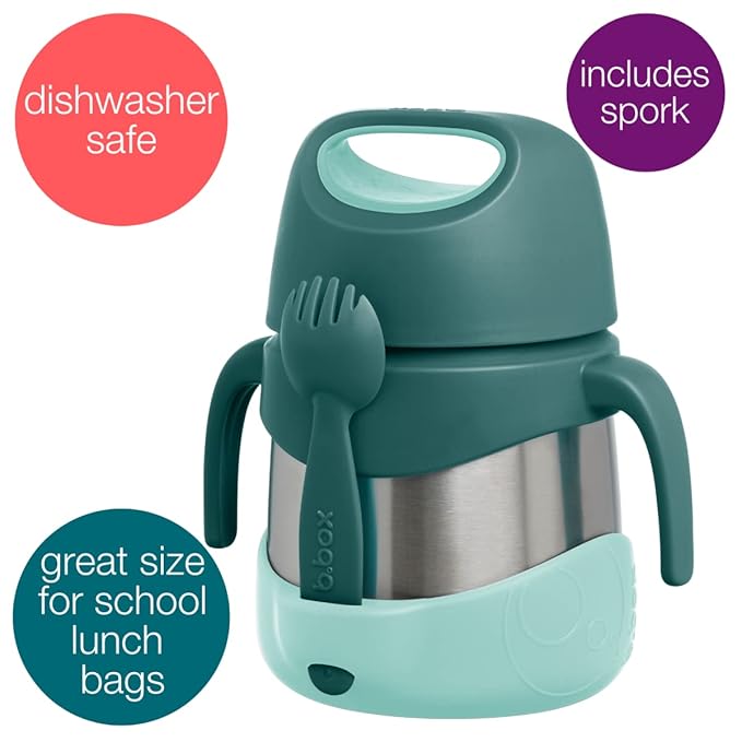 B.box Emerald Forest Insulated Food Jar, 1 EA