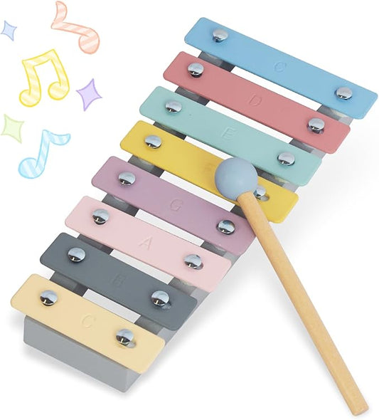 Kids Xylophone Musical Toy with Child Safe Mallets - Educational Instrument for Toddlers