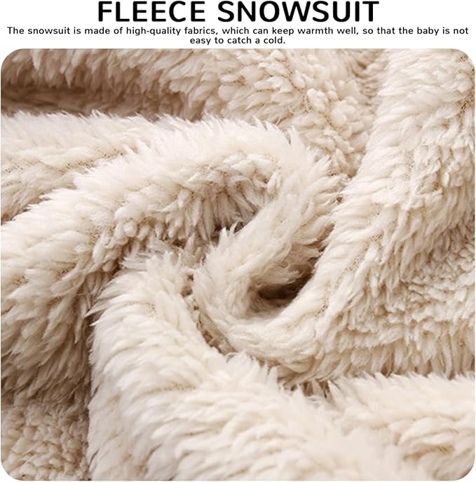 Baby Boy Girl Snowsuit Winter Warm Clothes Coat Infant Jumpsuit Toddler Outfit