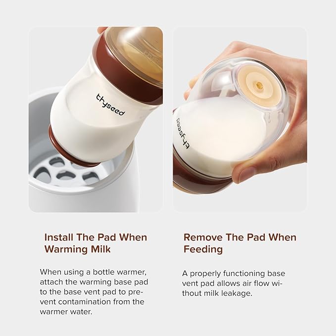 Thyseed Glass Natural Anti-Colic Baby Bottles | Newborn Breast Like Nursing Bottle for Breastfed Babies with Nipple (2+ Months) 8 Ounce, 1pack