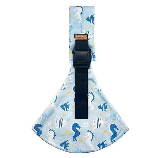Baby Sling Carrier,Baby Sling,Toddler Carrier,Adjustable and Non-Slip Hip Seat Carriers Carrying 10-30 lbs(Ocean)