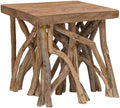 Brown Coffee Table Recycled Wood Table by Unknown