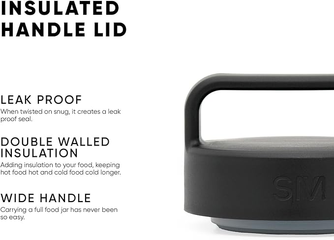 Simple Modern Food Jar for Hot Food | Reusable Stainless Steel Vacuum Insulated Leak Proof Lunch Storage for Smoothie Bowl, Soup, Oatmeal | Provision Collection | 12oz | Winter White