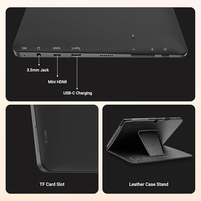 T8 Drawing Tablet No Computer Needed,8 inch FHD Display,Octa-Core CPU,Pre-Installed Drawing Apps & Tutorials,More Bonus Items for Beginners, Artists, Students