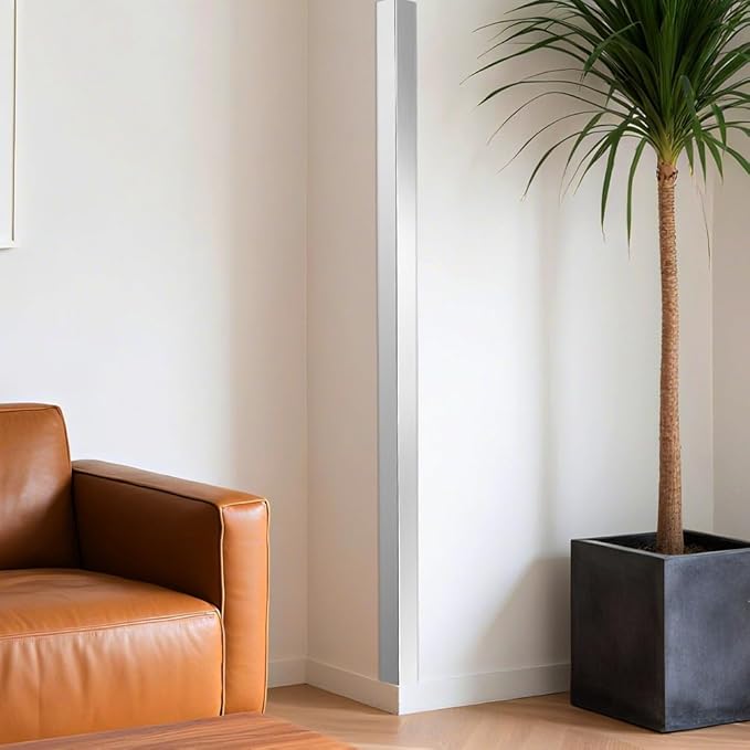 Stainless Steel Corner Guards 10 PCS Wall Corner Protector, 2 x 2 x 48 Inch Metal Corner Protectors for Walls, Silver