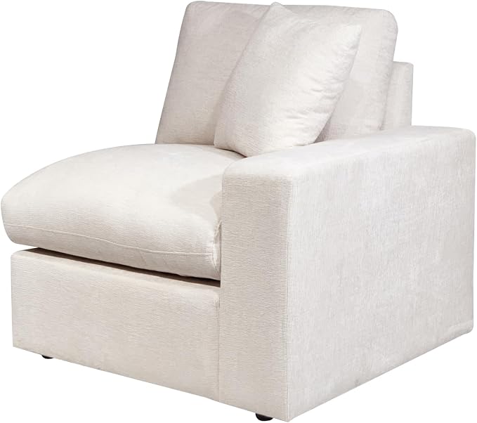 Ball & Cast 146" Oversized Modular L-Shaped Sectional Couch, Large Chenille - Image 7