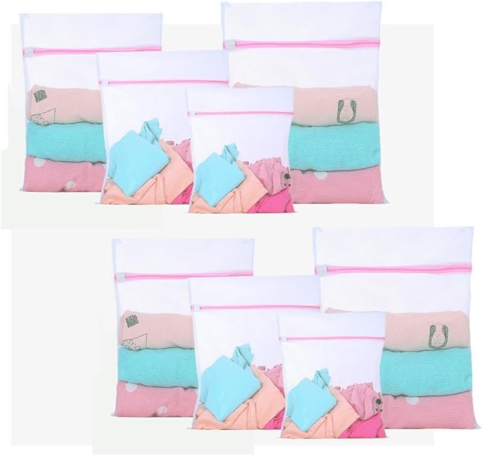 Washing Bags,Clothing Washing Bags,5 Medium for Laundry,Blouse, Hosiery, Stocking, Underwear, Bra and Lingerie, Travel Laundry Bag Pack of 5