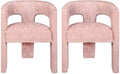 Jofran Gwen Jacquard Upholstered Accent Chair, Modern Luxury Plush Sculptural by Jofran+Inc.