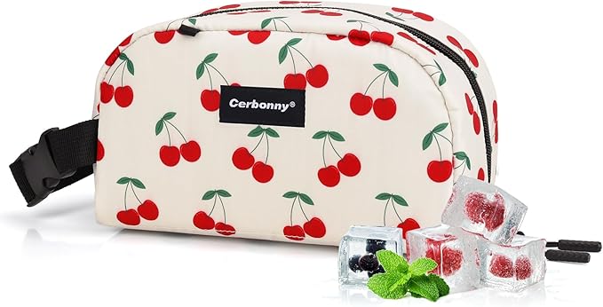Small Cooler Bag Freezable Lunch Bag for Work School Travel,Leak-proof Small Lunch Bag,Small Insulated Bag For Kids/Adults,Freezer Lunch Bags,Freezable Snack Bag,Mini Lunch Bag Fit For Yogurt