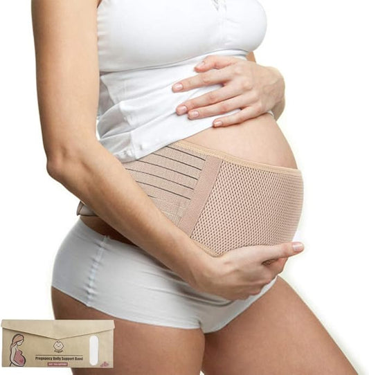 SIYWINA Maternity Belt Pregnancy Support Belt Bump Band Abdominal Support Belt Belly Back Bump Brace Strap