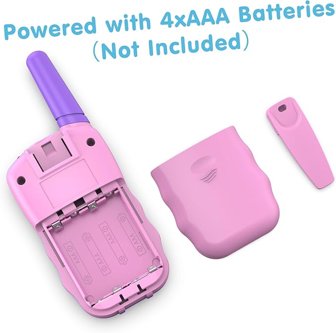 Selieve Toys for 5-12 Year Old Children's, Walkie Talkies for Kids 22 Channels 2 Way Radio Toy with Backlit LCD Flashlight, 3 Miles Range for Outside, Camping, Hiking