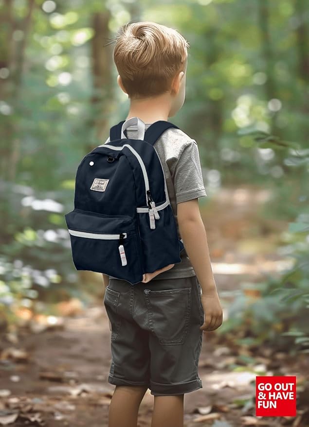 Toddler Backpack for Boys 2-5: Preschool Kindergarten Backpack - 13" Daycare Backpack Fit A4 Folder