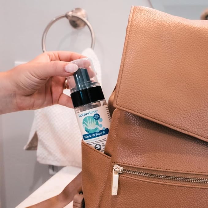 Motherlove Baby & All Soap (Variety Pack, 3.4oz) Travel Size Gentle Foaming All-Purpose Castile Soap Made with Organic Ingredients