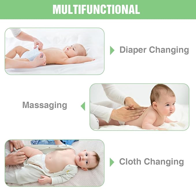 Baby Dresser Changing Table with Drawers,Shelf,Hidden Laundry Basket Storage,2 in 1 Nursery Dresser Chest for Infants, Baby Diaper Changing Station for Daycare,Bedroom,White