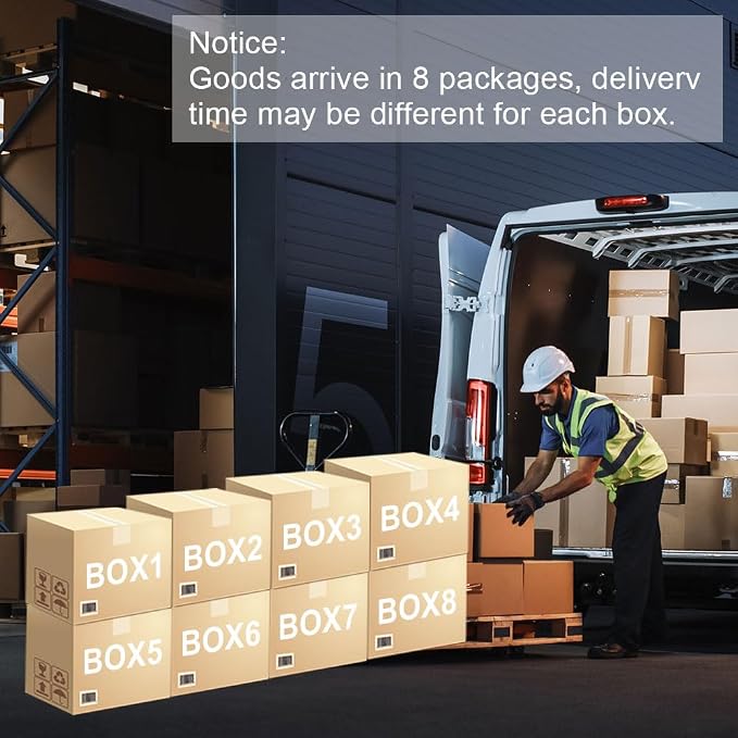 Ball & Cast 146" Oversized Modular L-Shaped Sectional Couch, Large Chenille - Image 9
