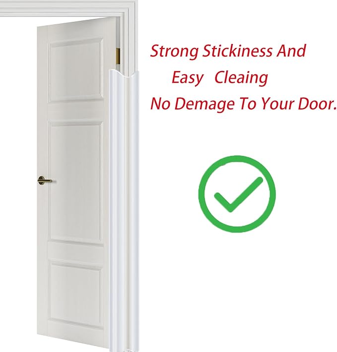 Door Pinch Guard Baby Proofing, Door Hinge Cover, Door Protector for Kids Finger Safety, Door Finger Pinch Guards Heavy Duty, Door jam Shield,JuneSisters 4