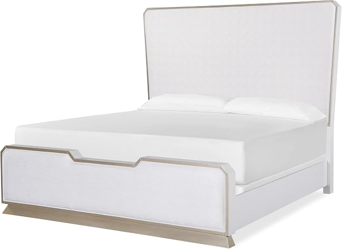 First of a Kind Dior Two Tone Luxury 4 Piece Queen Bedroom Set - Image 2