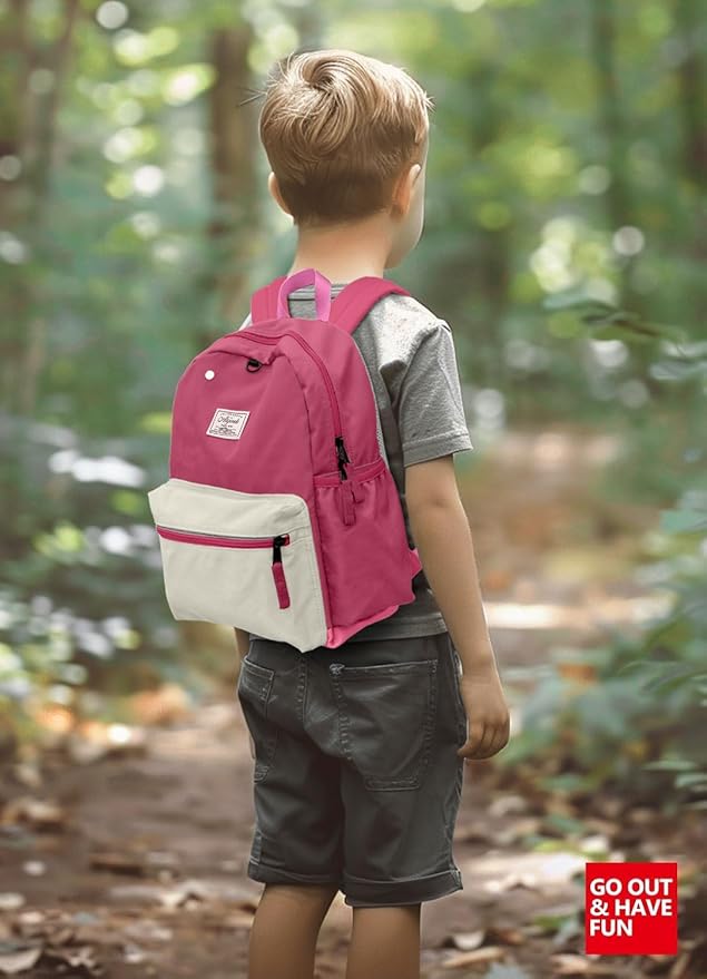 Toddler Backpack for Boys 2-5: Preschool Kindergarten 13" Daycare Backpacks Fit A4 Folder