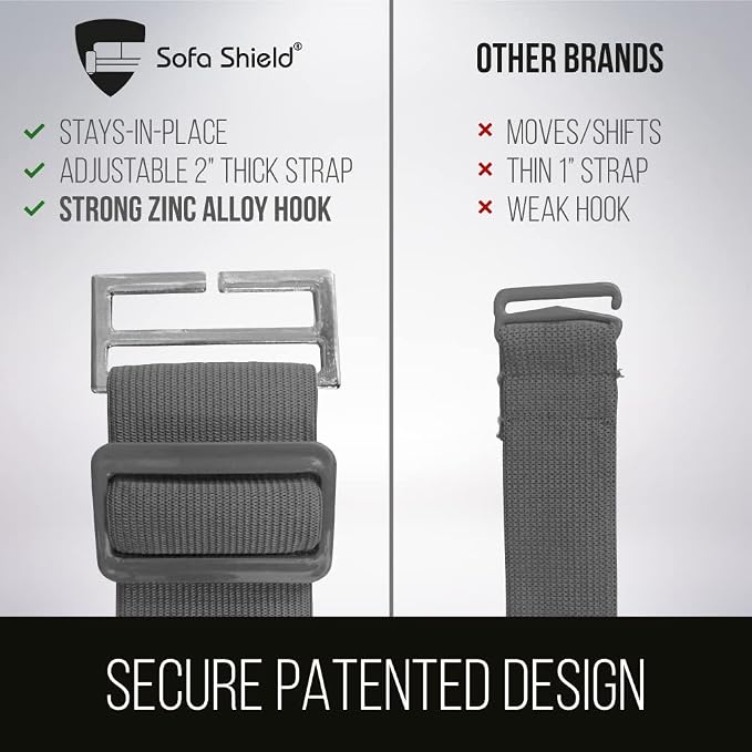Sofa Shield® Couch Slip Covers for Dogs Oversized, Reversible Furniture - Image 7