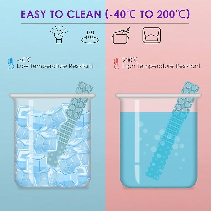 ERKOON 5 Pack Sensory Chew Toys for Autistic Children, Silicone Chewy Tubes Teething Tubes for Autism, ADHD, SPD, Chewies with Special Needs, Oral Motor Chewy Tool for Sensory Kids