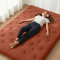 ZonLi Japanese Floor Futon Mattress Twin Size 75"x 39", 100% Cotton Cover 2.5'' by Zonli