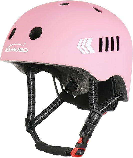KAMUGO Toddler Helmet Kids Bike Helmet for Girls Boys Ages 2-8 Years,Toddler Bicycle Helmet Suitable for Skateboard Scooter Roller Skating Inline Roller Skating