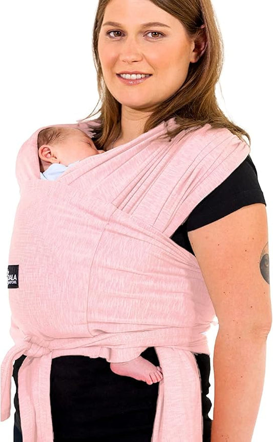 Koala Babycare Baby Carrier Wrap, Easy to Wear As a T-Shirt - Original Baby Carrier Newborn to Toddler - Sling One Size Fits All - Baby Wraps Carrier Up to 22lbs