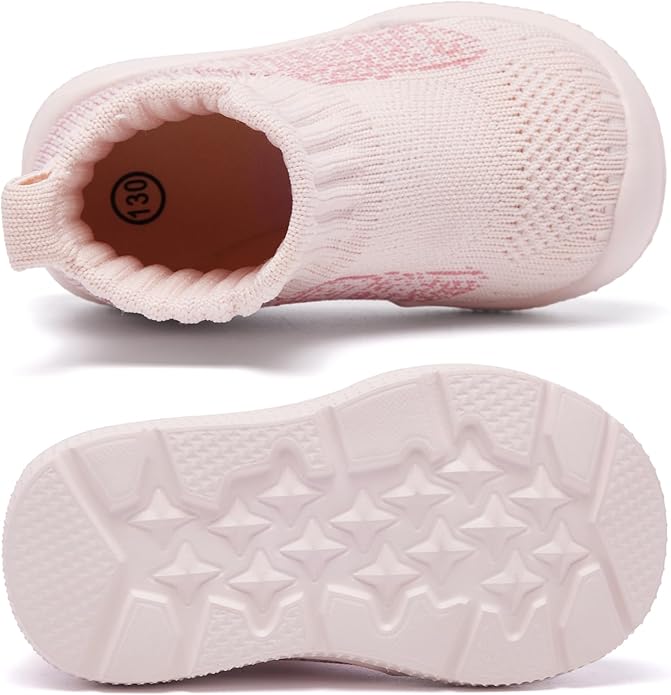 MORENDL Toddler Sock Shoes Baby Walking Shoes Infant Slippers Boys & Girls Non-Slip Sneakers
