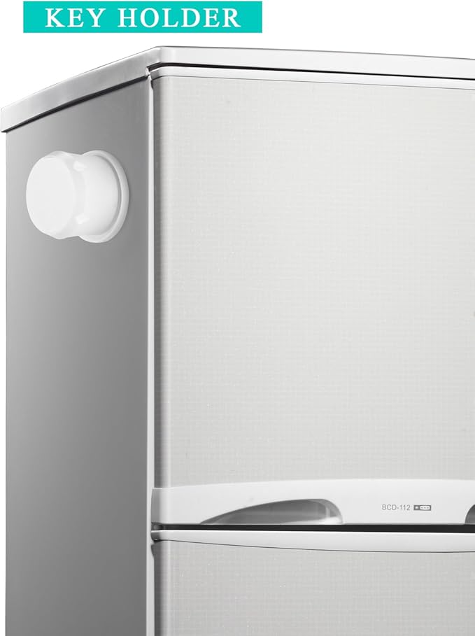 2 Pack Vmaisi Magnetic Cabinet Locks Keys - Extra Stronger Baby Proofing Magnet Drawer Replacement Keys (2)