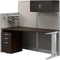 Bush Business Furniture Office in an Hour 65W Straight Cubicle Desk by BushBusinessFurniture