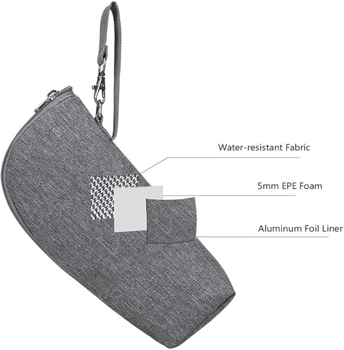 Handy Bottle Bag Milk Bottle Storage Bottle Thermal Pouch Bottle Bag Infant Bottle Pouch Milk Bottle Bag Bottle Oxford Cloth Storage Bag Travel