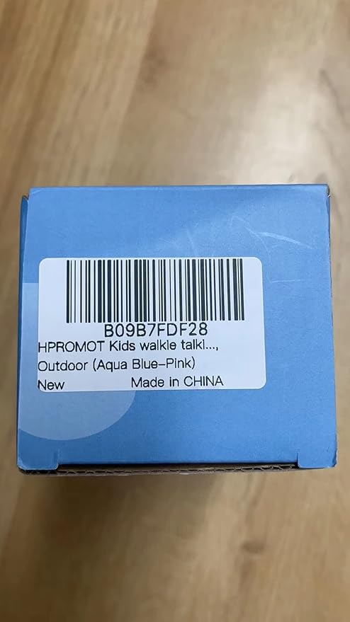 Walkie Talkies for Kids Rechargeable 2 Pack Walkie Talkies, Long Range 22 Channels 2 Way Radio Kids Birthday Toy Gift for 3-12 Year Old Boys Girls Outdoor Adventures Camping Hiking