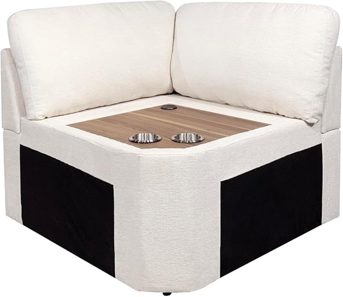 Ball & Cast 157" Oversized Modular Sectional Sofa L-Shaped, Large Chenille - Image 10