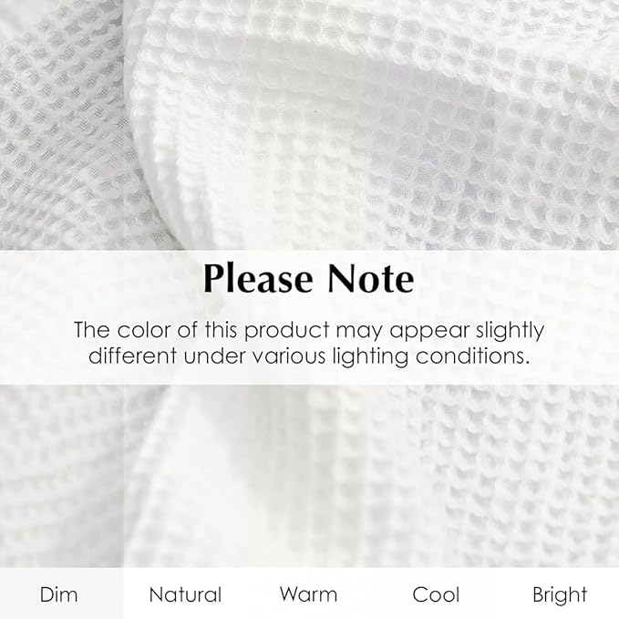 Salt Earth GOTS Certified 100% Organic Cotton Throw Blanket, 55" X 60" Waffle Blankets & Throws for Bed, Throw Blanket for Couch, Modern & Cozy Blanket, All Season, Comfy & Soft Blanket (Snow White)