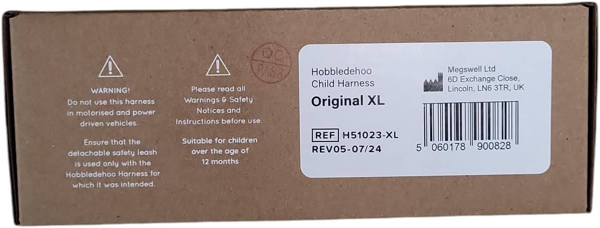Hobbledehoo XL Child Harness, For Kids & Teenagers Aged 7+, Supporting Special Needs, Including Autism Safety Awareness