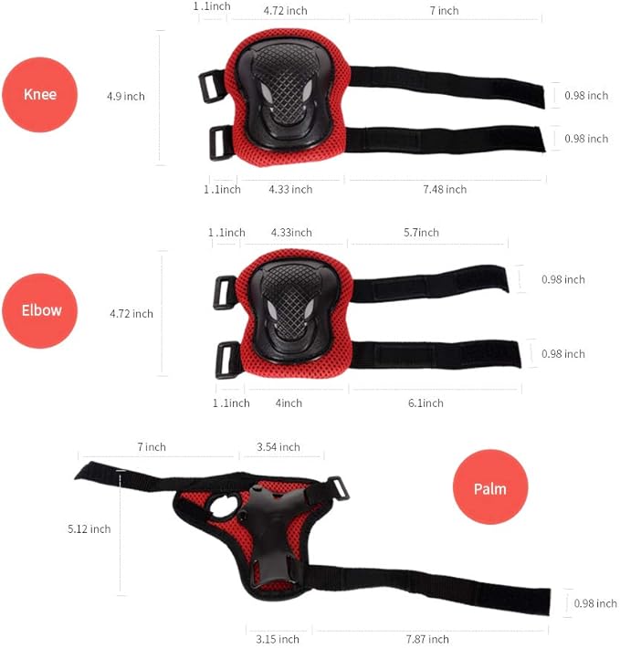 XJD Kids Bike Helmet,Multi-Sport Protective Gear Set for 3-5-8-14 Years Boys Girls with Knee and Elbow Pads Wrist Guards fit Roller Skates,Cycling,Skateboarding,Skating Scooter