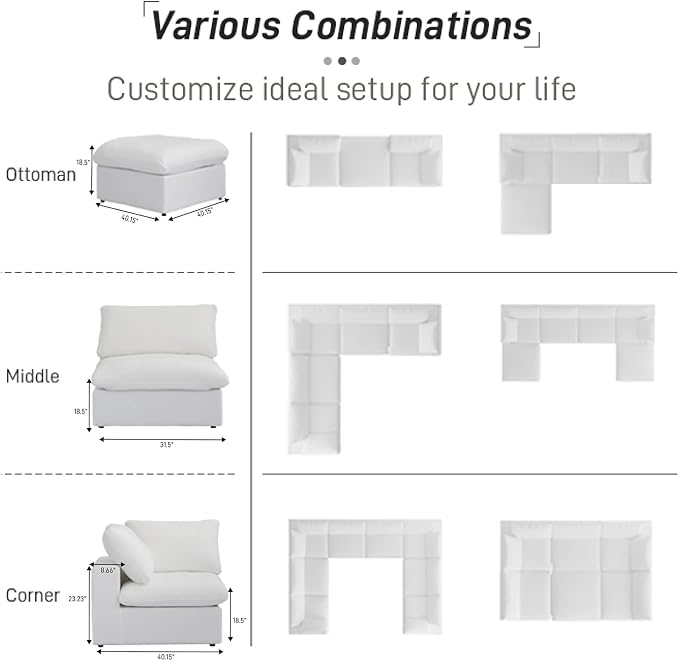 Cloud Modular Sectional Sofa - Image 5