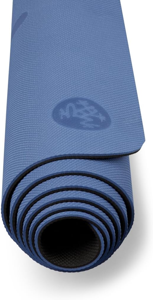 Manduka Begin Yoga Mat 68" - 5mm Cushioning | Comfortable, Lightweight & Reversible with Alignment Stripe | Budget-Friendly | 68 x 24 inches