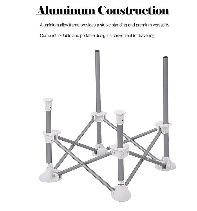 PandaEar Portable Baby Seat Travel| Compact Fold with Straps for Indoor/Outdoor Use| Great for Camping, Beach, Lawn |Toddlers, Kids, Boys, Girls (Black)