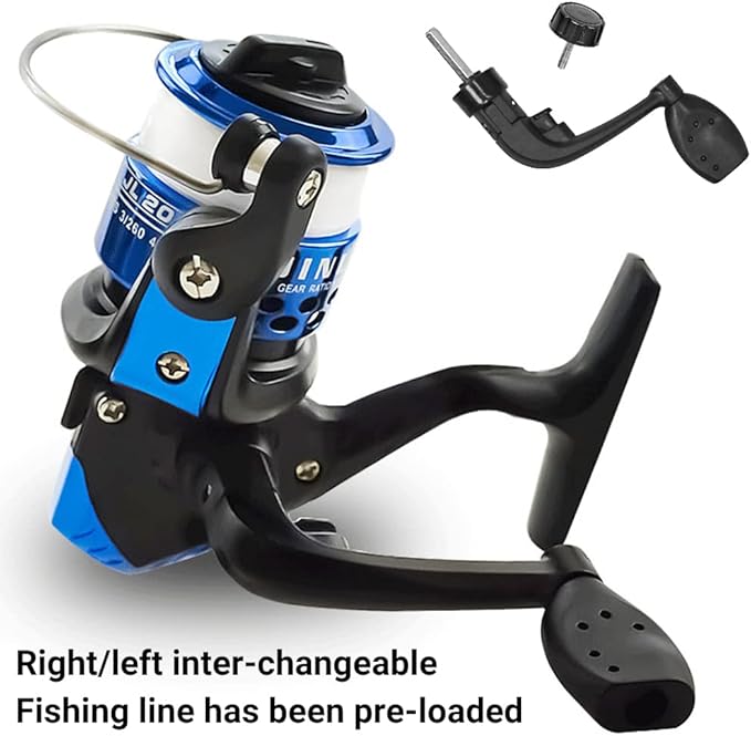 Kilitn Kids Fishing Rod, 1.5M 61Inch 4.92Ft Portable Telescopic Fishing Pole and Reel Combos and String with Fishing Line Full Kits, Youth Fishing Pole Fishing Gear for Kids, Boys, Girls, and Adults