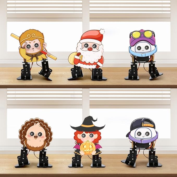 Robotics for Kids Ages 12-16，Bionic Biped Robot Kit for Arduino ESP32, STEM Science Kits, Cool Engineering Building Toys, Science Coding Kit for 12+ Boys Girls Teens and Adults Unique Gifts