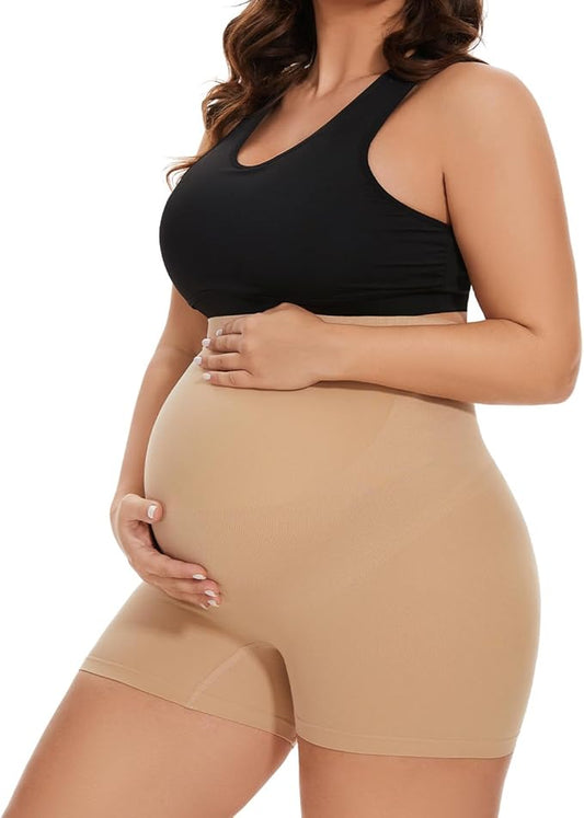 Seamless Maternity Shapewear, Belly Support Pregnancy Underwear for Maternity Photography and Baby Shower Dresses
