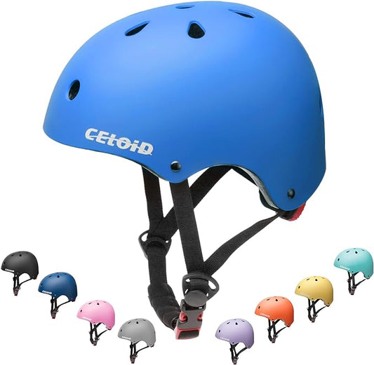 Kids Bike Helmet,Toddler Skateboard Helmets for Ages 2-3-5-8-14 Years Boys Girls，Adjustable Multi-Sport Bicycle Skateboarding Football Roller Skating Scooter Rollerblade Balance Bike Helmet