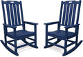 THOEOE Oversized Rocking Chair Set of 2, Outdoor Rocking Chair by THOEOE