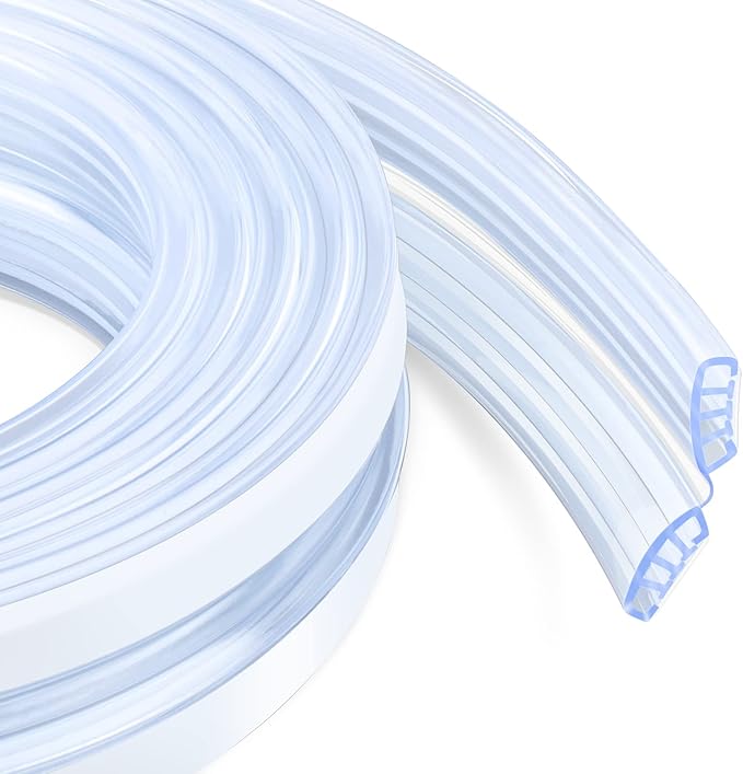 Baby Proofing,32.8ft(10M) Silicone Soft Corner Protectors with Pre-Taped Strong Adhesive, Edge Protectors for Sharp Corners of Cabinets, Tables