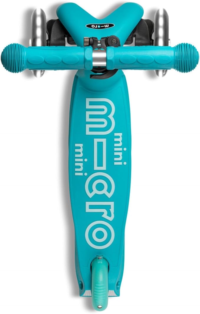 Micro Kickboard Mini Deluxe LED Three-Wheeled Lean-to-Steer Swiss-Designed Micro Scooter