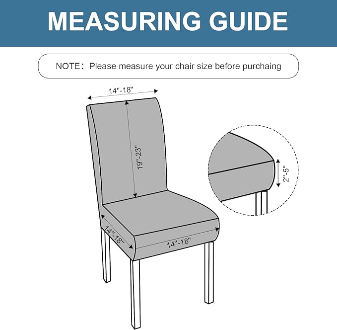 Genina 100% Waterproof Chair Covers - Image 4