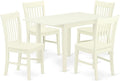 East West Furniture NDNO5-LWH-W 5 Piece Dinette Set by EastWestFurniture